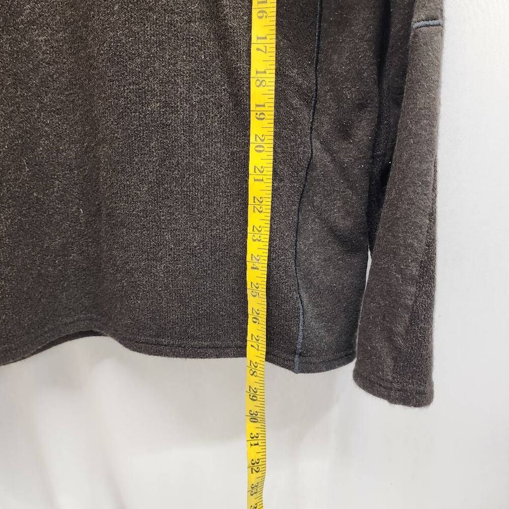 Kuhl Born in the Mountains Men’s Large Brown Quarter Zip Sweater Pullover - Picture 4 of 7